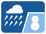 大雨・嵐時々雪