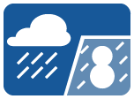 大雨・嵐一時大雪
