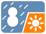 大雪時々晴れ
