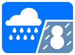 雨一時大雪