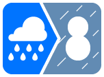 雨のち大雪